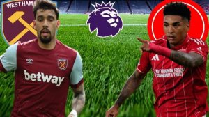 ФУТБОЛ ЧЕМПИОНАТ АНГЛИИ АПЛ.  ВЕСТ ХЭМ - НОТТИНГЕМ.  ТЕКСТОВАЯ ОНЛАЙН ТРАНСЛЯЦИЯ.