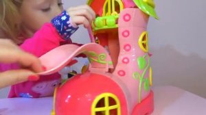 Домик для игрушки Пеппы - волшебный сапог Новые Игрушки у Насти дома