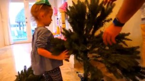 Готовимся к Новому Году Покупаем ёлку и Деда Мороза