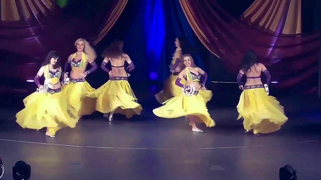 Шоу группа восточного танца ЭЛЬБИ-под звуки тамбурина смотреть онлайн