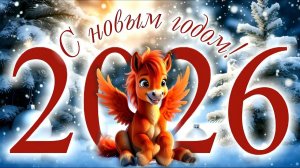 ПОЗДРАВЛЕНИЕ С НОВЫМ ГОДОМ 2026 !