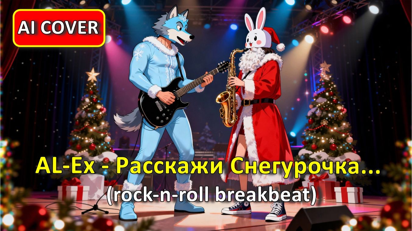 AL-Ex - Расскажи Снегурочка... (Rock-n-roll Breakbeat) смотреть онлайн