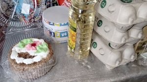 Наглый Пусик отнял у деда рыбу.Покупки к НГ.