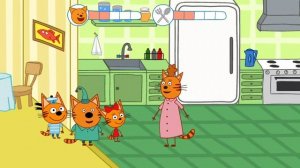 Три Кота Мультфильм про котят