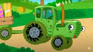 СИНИЙ ТРАКТОР | МУЛЬТИК ДЛЯ МАЛЫШЕЙ 🚜👶 | РАЗВИВАЮЩИЕ ПЕСЕНКИ И МАШИНКИ