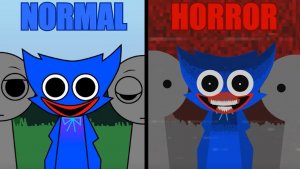 Incredibox Sprunki: Хаги Ваги Мод. Normal VS Horror Версия