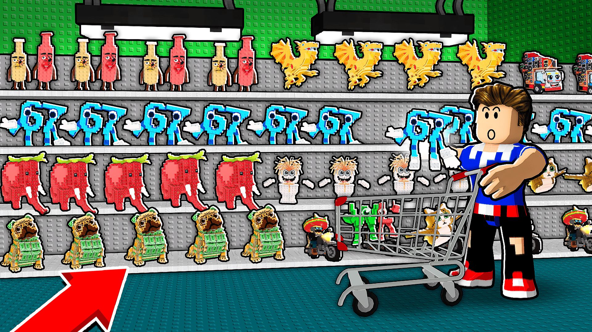 Я ОТКРЫЛ СВОЙ МАГАЗИН БРЕЙНРОТОВ В РОБЛОКС смотреть онлайн