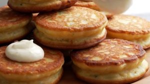 Оладьи пышные. Рецепт внутри.