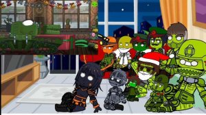 реакция рождественный Геранда персонажи🎄🎁🎅