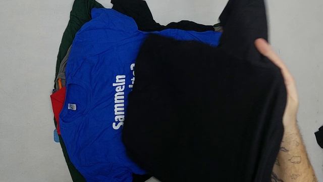 Футболки микс м/ж  секонд оптом 2 пак