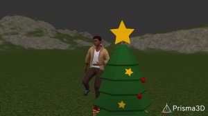 С Новым годом 3д анимация