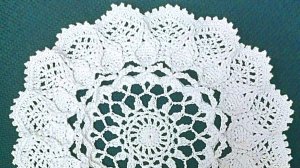 МК по вязанию салфетки Эфир. Часть 13. Ряд 19