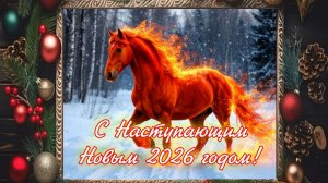 С Наступающим Новым 2026 годом!!!