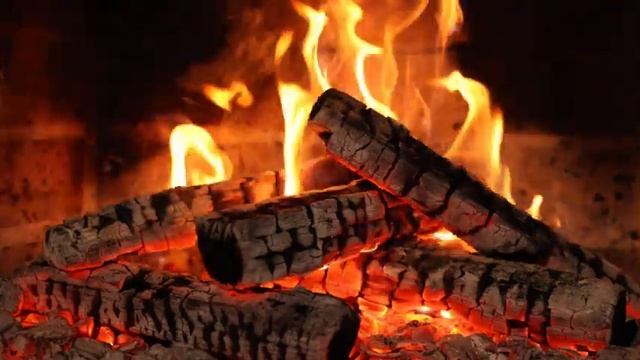 Камин, треск дров, нежный джаз, романтическая обстановка для сна и отдыха смотреть онлайн