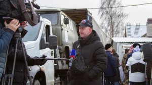 Работа Ленинградского добровольца в Донецке, декабрь 2025