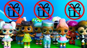 ВСЕ КУКЛЫ ЛОЛ ОСТАЛИСЬ БЕЗ ПОДАРКОВ🎁😱 смешная история куклы мультики