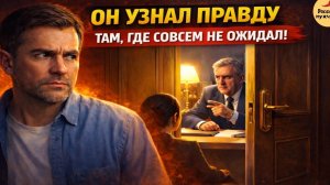Он узнал правду там, где совсем не ожидал | Рассказ мужчины