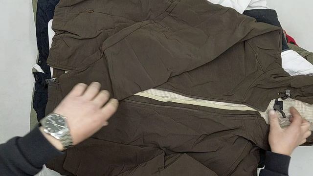 Ветровки мужские  секонд оптом 3 пак