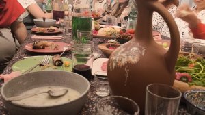 Кавказское застолье. Грузия.