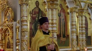 Слово священника Никиты Ефимова после молебна на начало года