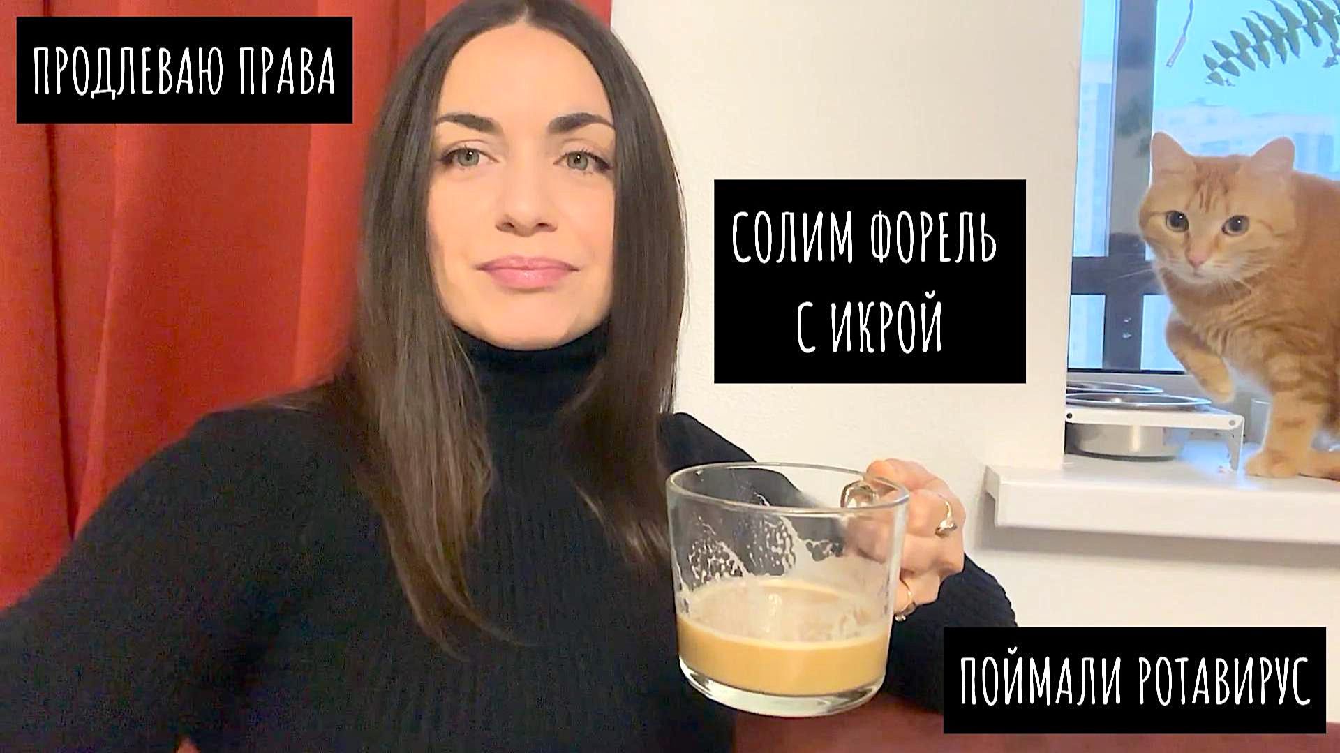 Солим форель с икрой / Продлеваю права / Свалились всей семьей с ротавирусом смотреть онлайн