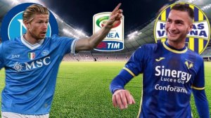 ФУТБОЛ ЧЕМПИОНАТ ИТАЛИИ SERIA A.  НАПОЛИ - ВЕРОНА.  ТЕКСТОВАЯ ОНЛАЙН ТРАНСЛЯЦИЯ.