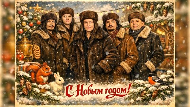 Поздравление с Новым Годом 2026 от группы Кипелов смотреть онлайн
