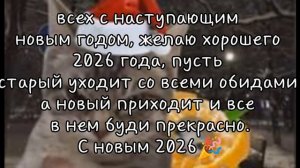 С наступающим 2026🎉