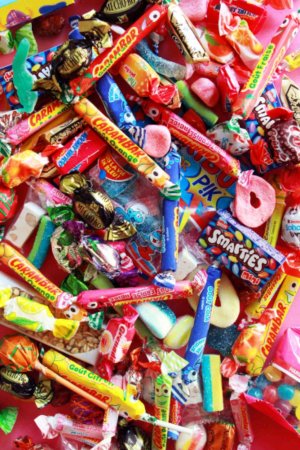распокавка конфет