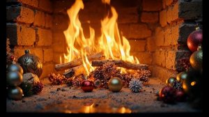 2026 новогодний камин❤️🔥