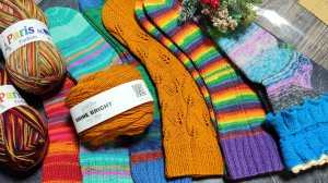 Носки из одной расцветки 🧦 // Декабрь 🎄