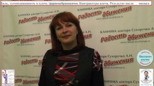 Боль в плече, цервикобрахиалгия. Контрактура. Результат после месяца.  Триггерная цепочка.