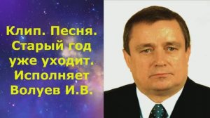 1398.В.К.Ю.ВИДЕО. Клип. Песня. Старый год уже уходит. Исполняет Волуев И.В.