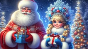 Самое лучшее поздравление с Новым годом. Музыкальная открытка.