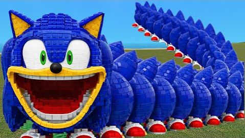 Я нашёл нового голодного червяка ШинСоника в Garry's Mod — берегитесь атаки Соника на максимальном смотреть онлайн