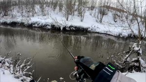 Мормышинг в Уходящем Году. Проверил микро-речку.