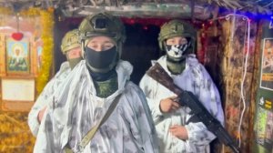 От бойцов с Купянского направления. С наступающим Новым годом!🎄