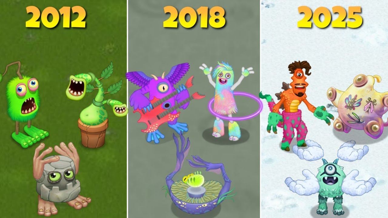 History of My Singing Monsters (Monsters Released Dates) 2015-2026 ~ My Singing Monsters смотреть онлайн