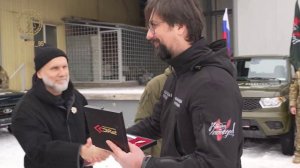 Апти Алаудинов "АХМАТ". Передача техники на нужды СВО