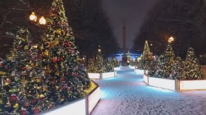 Снежная Москва