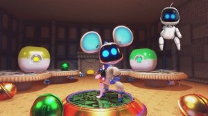 Астробот в костюме мышонка. Игра на PlayStation 5 (PS5). AstroBot готовится к новому году.