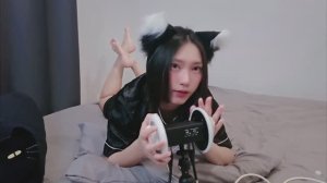 ASMR Oil Ear Massage 3Dio Sounds 🦻🧴 [RAINIE ASMR]