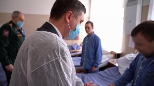 С наступающим Новым годом поздравили участников СВО, проходящих лечение в нижегородских госпиталях