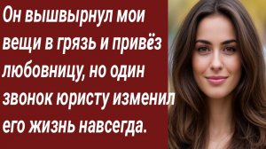 Истории для Вас/Он вышвырнул мои вещи в грязь и привëз любовницу/Жизненные истории/Аудиорассказ