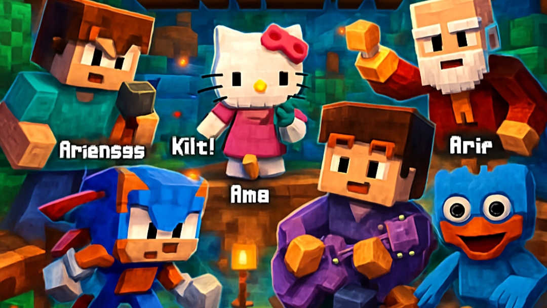 Новогодниее Шоу Талантов в Майнкрафт! смотреть онлайн