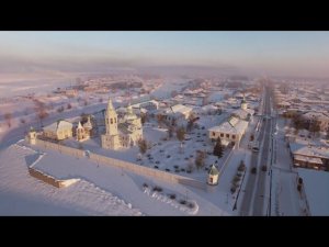 Сибирь Енисейск Енисей набережная устье Ангары красивый город