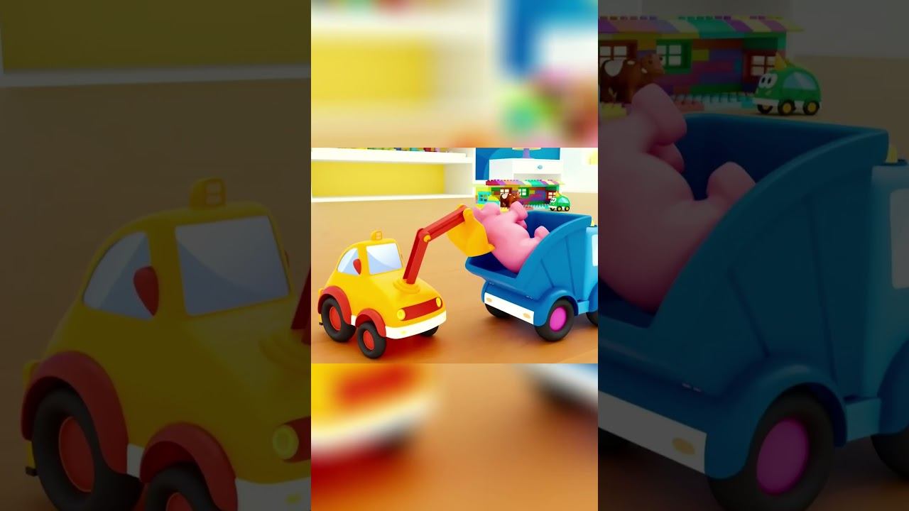 Я из блоков строю дом!  Веселые песенки #длядетей #детскийканал #машинки смотреть онлайн