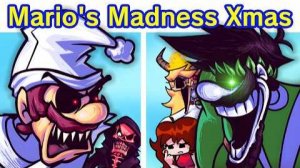 FNF Mario s Madness Christmas Surprise Update + Cutscenes (Friday Night Funkin  Mod)