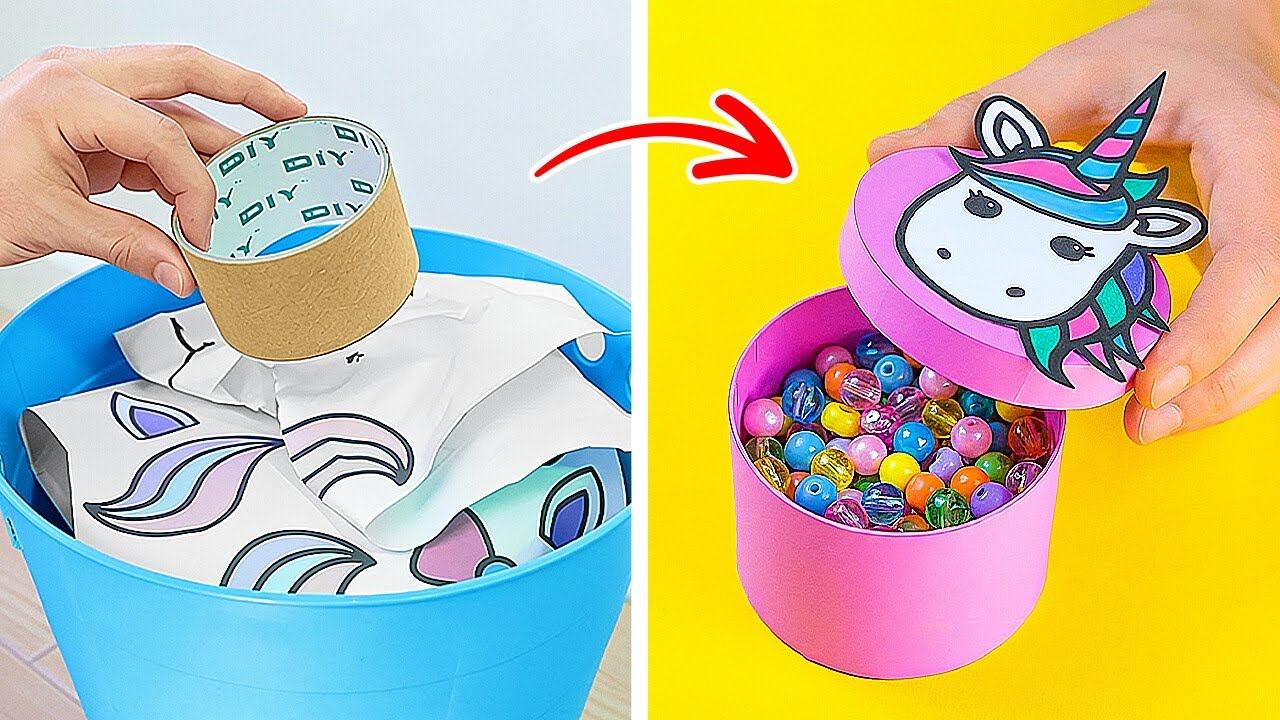 ПЕРЕРАБОТКА ШКОЛЬНЫХ ПРИНАДЛЕЖНОСТЕЙ СВОИМИ РУКАМИ ♻️ Веселые идеи для творчества ✂️ смотреть онлайн