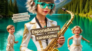 "Европейские каникулы". Алмаева Ирина (нейрокомпозитор, видеомонтажер).